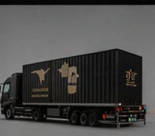 Transport — the theatre ships in a single container